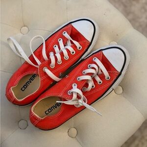 Converse Classic Red Canvas Sneakers
